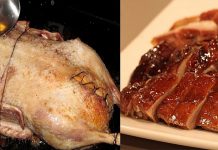 Утка с яблоками в духовке Утка с яблоками в духовке